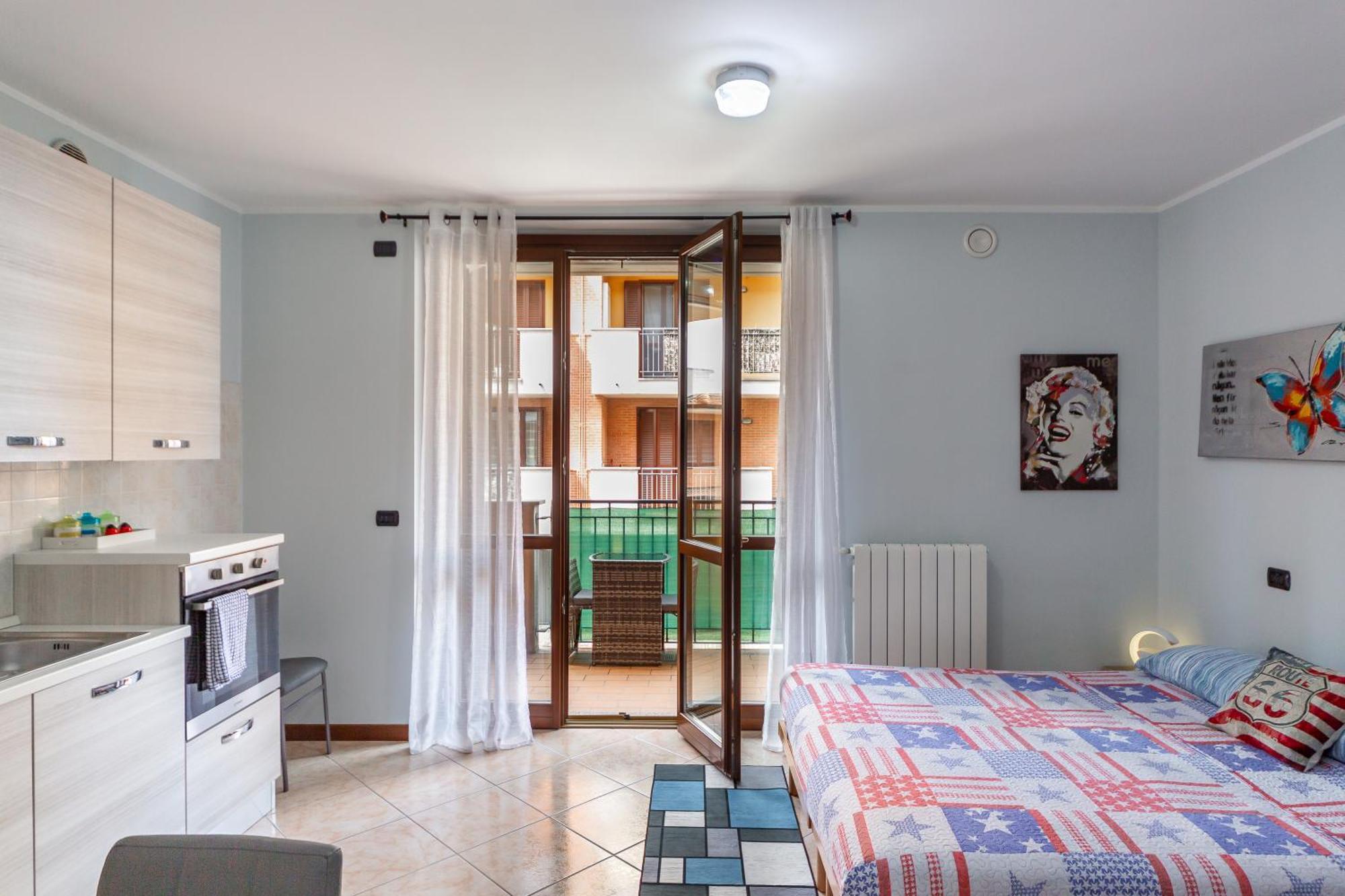 Apartment El Sol - Modern House Near Milan Dresano